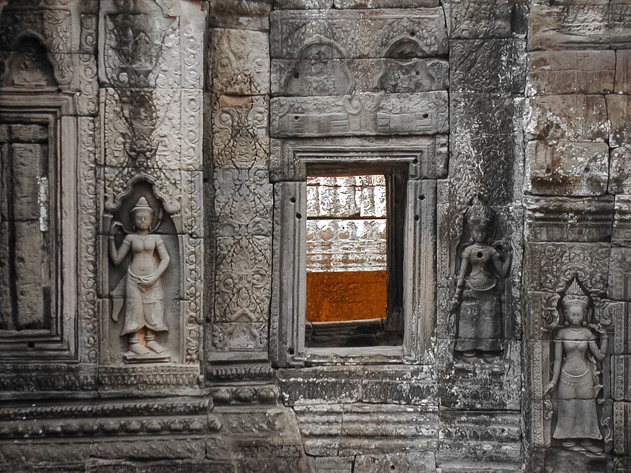 Photo art temple Angkor Cambodge