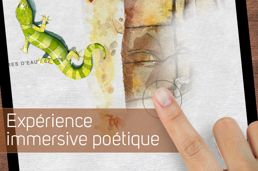 Expérience interactive et immersive poétique